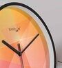 Multicolour Modern Plastic Stylish Non Ticking Silent Analog Wall Clock -12 inch