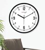 Multicolour Modern Plastic Stylish Non Ticking Silent Analog Wall Clock -12 inch