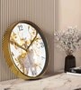 Multicolour Modern Plastic Stylish Non Ticking Silent Analog Wall Clock -12 inch