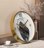 Multicolour Modern Plastic Stylish Non Ticking Silent Analog Wall Clock -12 inch