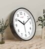 Multicolour Modern Plastic Stylish Non Ticking Silent Analog Wall Clock -12 inch