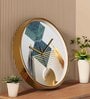 Multicolour Modern Plastic Stylish Non Ticking Silent Analog Wall Clock -12 inch
