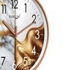 Multicolour Modern Plastic Stylish Non Ticking Silent Analog Wall Clock -12 inch
