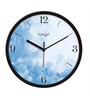 Multicolour Modern Plastic Stylish Non Ticking Silent Analog Wall Clock -12 inch