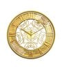 Multicolour Modern Plastic Stylish Non Ticking Silent Analog Wall Clock -12 inch