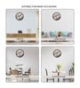 Multicolour Modern Plastic Stylish Non Ticking Silent Analog Wall Clock -12 inch