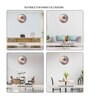 Multicolour Modern Plastic Stylish Non Ticking Silent Analog Wall Clock -12 inch