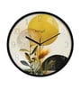 Multicolour Modern Plastic Stylish Non Ticking Silent Analog Wall Clock -12 inch