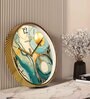 Multicolour Modern Plastic Stylish Non Ticking Silent Analog Wall Clock -12 inch