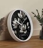 Multicolour Modern Plastic Stylish Non Ticking Silent Analog Wall Clock -12 inch