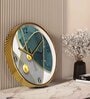 Multicolour Modern Plastic Stylish Non Ticking Silent Analog Wall Clock -12 inch