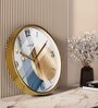 Multicolour Modern Plastic Stylish Non Ticking Silent Analog Wall Clock -12 inch