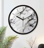 Multicolour Modern Plastic Stylish Non Ticking Silent Analog Wall Clock -12 inch