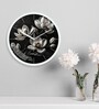 Multicolour Modern Plastic Stylish Non Ticking Silent Analog Wall Clock -12 inch