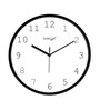 Multicolour Modern Plastic Stylish Non Ticking Silent Analog Wall Clock -12 inch