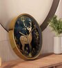 Multicolour Modern Plastic Stylish Non Ticking Silent Analog Wall Clock -12 inch