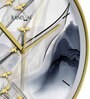 Multicolour Modern Plastic Stylish Non Ticking Silent Analog Wall Clock -12 inch