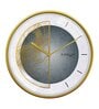 Multicolour Modern Plastic Stylish Non Ticking Silent Analog Wall Clock -12 inch