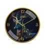 Multicolour Modern Plastic Stylish Non Ticking Silent Analog Wall Clock -12 inch