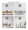 Multicolour Modern Plastic Stylish Non Ticking Silent Analog Wall Clock -12 inch