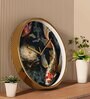 Multicolour Modern Plastic Stylish Non Ticking Silent Analog Wall Clock -12 inch
