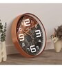 Multicolour Modern Plastic Stylish Non Ticking Silent Analog Wall Clock -12 inch