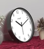 Multicolour Modern Plastic Stylish Non Ticking Silent Analog Wall Clock -12 inch