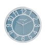 8 Inch Blue Analog Wall Clock Cum Table Clock
