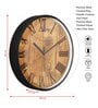 Multicolour Modern Plastic Stylish Non Ticking Silent Analog Wall Clock -12 inch