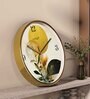 Multicolour Modern Plastic Stylish Non Ticking Silent Analog Wall Clock -12 inch
