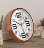 Multicolour Modern Plastic Stylish Non Ticking Silent Analog Wall Clock -12 inch