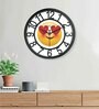 Multicolour Modern Plastic Stylish Non Ticking Silent Analog Wall Clock -8 Inch