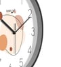 Multicolour Modern Plastic Stylish Non Ticking Silent Analog Wall Clock -12 inch