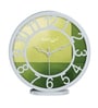 Multicolour Modern Plastic Stylish Non Ticking Silent Analog Wall Clock -8 Inch