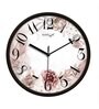 Multicolour Modern Plastic Stylish Non Ticking Silent Analog Wall Clock -12 inch