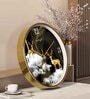 Multicolour Modern Plastic Stylish Non Ticking Silent Analog Wall Clock -12 inch