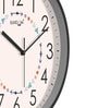 Multicolour Modern Plastic Stylish Non Ticking Silent Analog Wall Clock -12 inch