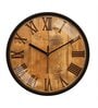 Multicolour Modern Plastic Stylish Non Ticking Silent Analog Wall Clock -12 inch