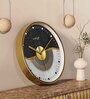 Multicolour Modern Plastic Stylish Non Ticking Silent Analog Wall Clock -12 inch