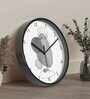 Multicolour Modern Plastic Stylish Non Ticking Silent Analog Wall Clock -12 inch