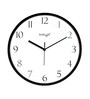 Multicolour Modern Plastic Stylish Non Ticking Silent Analog Wall Clock -12 inch