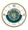 Multicolour Modern Plastic Stylish Non Ticking Silent Analog Wall Clock -12 inch