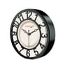 Multicolour Modern Plastic Stylish Non Ticking Silent Analog Wall Clock -8 Inch