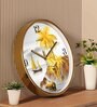 Multicolour Modern Plastic Stylish Non Ticking Silent Analog Wall Clock -12 inch