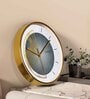 Multicolour Modern Plastic Stylish Non Ticking Silent Analog Wall Clock -12 inch