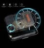 Multicolour Modern Plastic Stylish Non Ticking Silent Analog Wall Clock -12 inch