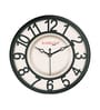 Multicolour Modern Plastic Stylish Non Ticking Silent Analog Wall Clock -8 Inch