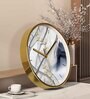 Multicolour Modern Plastic Stylish Non Ticking Silent Analog Wall Clock -12 inch