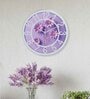 Multicolour Modern Plastic Stylish Non Ticking Silent Analog Wall Clock -8 Inch