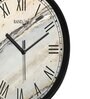 Multicolour Modern Plastic Stylish Non Ticking Silent Analog Wall Clock -12 inch